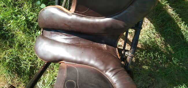 Brown Leather GP Saddle, Anneli Spitz, Vielseitigkeitssattel (VS), Pretoria, Abbildung 7