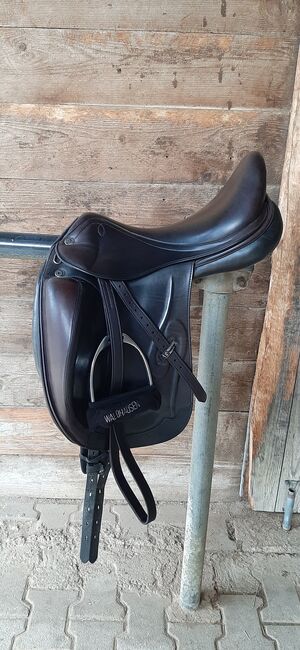 Brauner Monoblatt Dressursattel Prestige Venus K new 18/34, Prestige  Venus K New , Maresa, Dressage Saddle, Pfullingen, Image 6