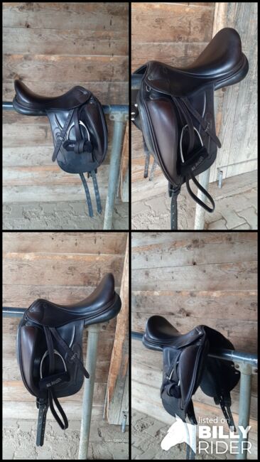 Brauner Monoblatt Dressursattel Prestige Venus K new 18/34, Prestige  Venus K New , Maresa, Dressage Saddle, Pfullingen, Image 7