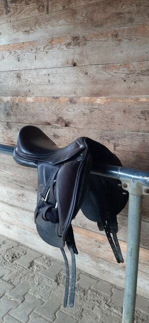 Brauner Monoblatt Dressursattel Prestige Venus K new 18/34, Prestige  Venus K New , Maresa, Dressage Saddle, Pfullingen, Image 3