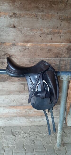 Brauner Monoblatt Dressursattel Prestige Venus K new 18/34, Prestige  Venus K New , Maresa, Dressage Saddle, Pfullingen