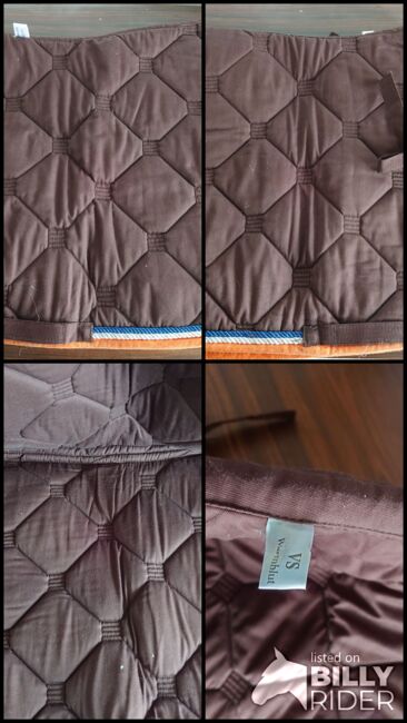 Schabracke braun, Größe VS\WB, Julia Schneider, Dressage Pads, Vilshofen, Image 5