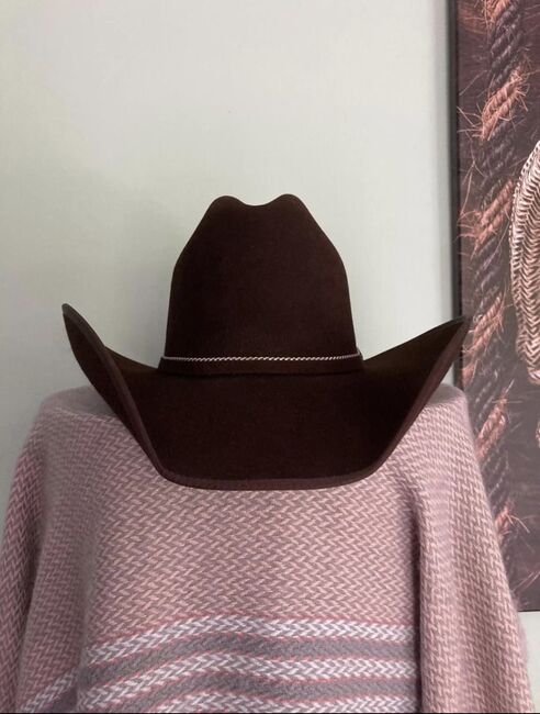 Brauner Showhut mit Hutbox / Westernhut, Master Hatters of Texas, Anna Joachimsthaler , Show Apparel, Frauenau , Image 2