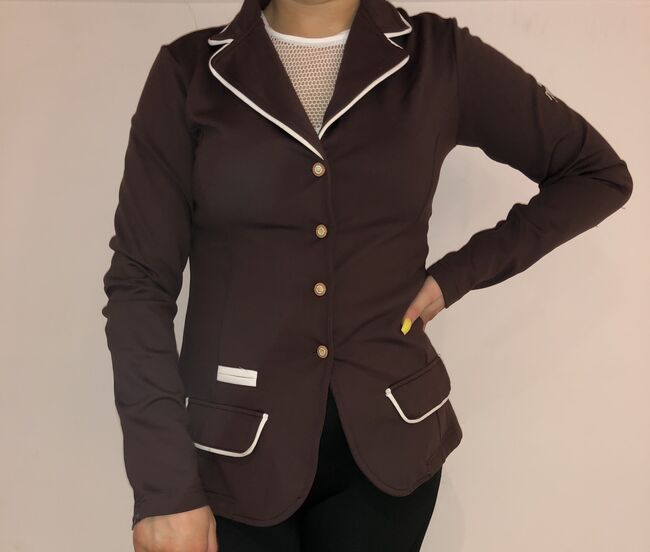 Brown Spooks Show Jacket, Spooks, Jenna Letham, Reitjacken, Mäntel & Westen, Glasgow 