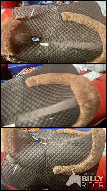 Brown weatherbeater saddle pad, Charlie, Wędzidła, Caerphilly, Image 4