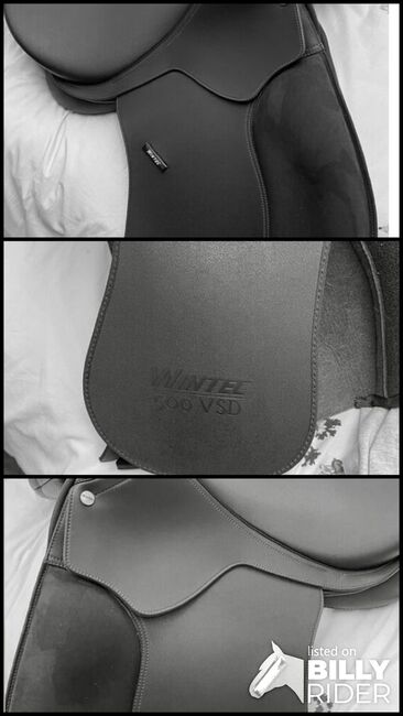 Brown Wintec 500 VSD saddle, Wintec  500 VSD, Gemma Hurst, Vielseitigkeitssattel (VS), Carlton in Lindrick, Abbildung 4
