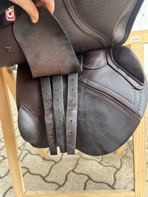 brauner Springsattel CWD SE02 17,5“ 3C, CWD SE02 17,5“ 3C, AP, Jumping Saddle, Klagenfurt/WS, Image 6