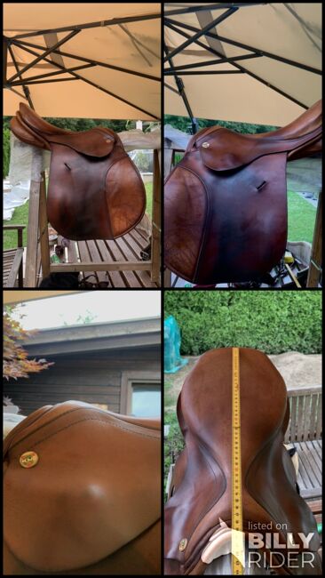Brauner Springsattel, Karl Niedersüß Piano , Alina , Jumping Saddle, Landskron, Image 9