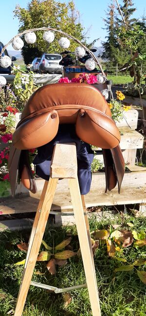 Brauner Springsattel von Eric Thomas, Kopfeisen selber wechseln, NEUWERTIG, Eric Thomas , Maresa, Jumping Saddle, Pfullingen, Image 7