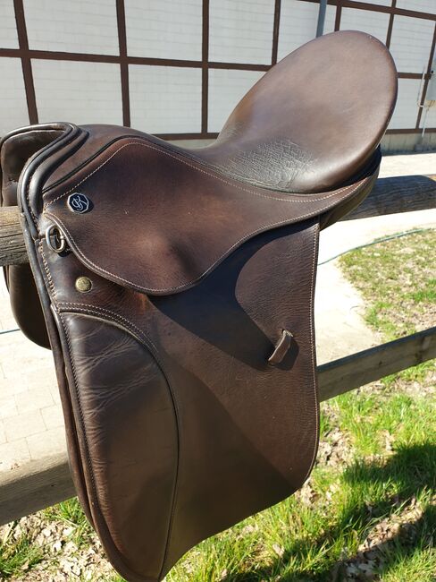 Brauner Kieffer Sattel VSD, Kieffer  Aachen, Jessica, All Purpose Saddle, Lage, Image 4