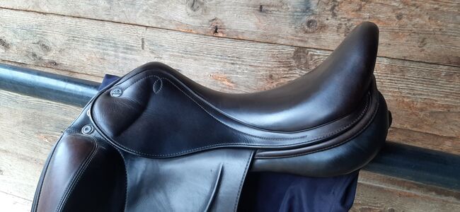 Brauner Monoblatt Dressursattel Prestige Venus K new 18/34, Prestige  Venus K New , Maresa, Dressage Saddle, Pfullingen, Image 7