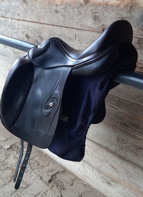 Brauner Monoblatt Dressursattel Prestige Venus K new 18/34, Prestige  Venus K New , Maresa, Dressage Saddle, Pfullingen