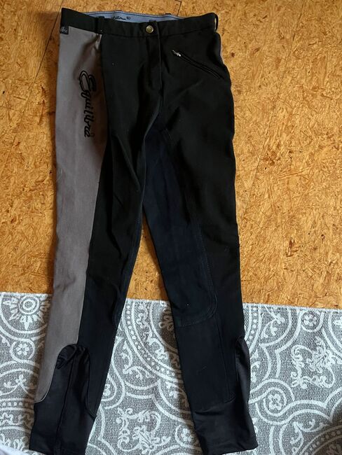 Braun - Schwarze Reithose Equilibre, Equilibre, Lavinia, Children's Breeches & Jodhpurs, Wenigumstadt