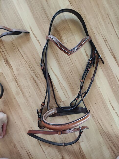 Braune Trense Warmblut FULL, Lena, Bridles & Headstalls, Linau