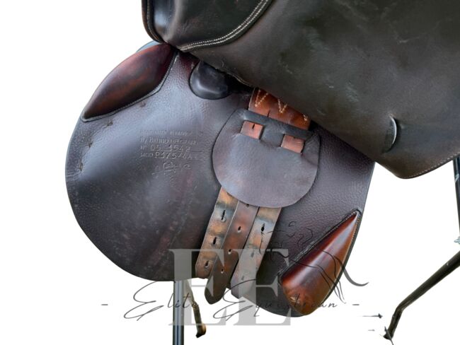 Bruno Delgrange Springsattel 17,5”, Bruno Delgrange, Elite Equestrian, Jumping Saddle, Güssing, Image 3