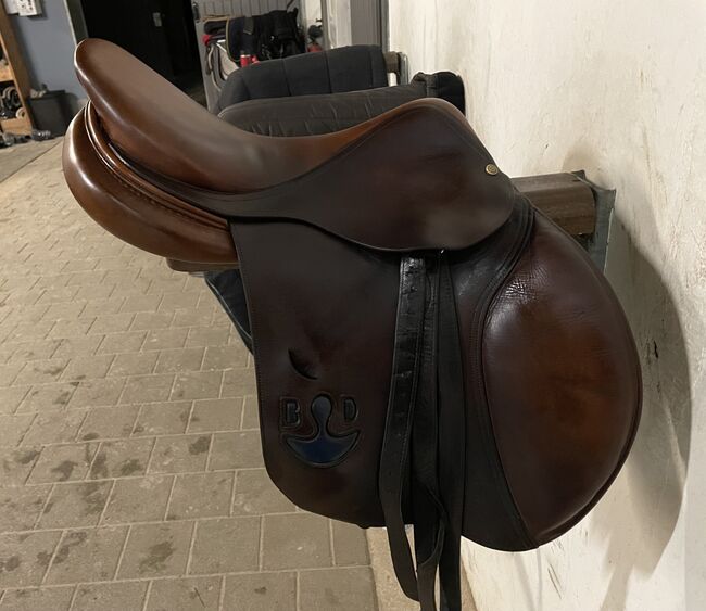 Bruno Delgrange Springsattel 17” braun, Delgrange, KDU, Jumping Saddle, Bergheim