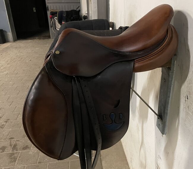 Bruno Delgrange Springsattel 17” braun, Delgrange, KDU, Jumping Saddle, Bergheim, Image 5