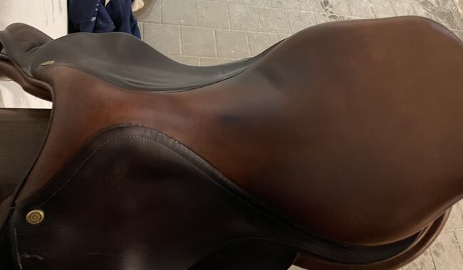 Bruno Delgrange Springsattel 17” braun, Delgrange, KDU, Jumping Saddle, Bergheim, Image 8