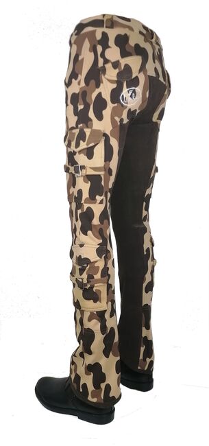 Damen Jodhpurreithose "Baggy" in Camouflage brown, Crazy rider  Damen Jodhpurreithose "Baggy" in Camouflage brown, CrazyRider  (CrazyRider ), Bryczesy, Bayern - Triftern, Image 2