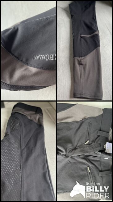 Felix Bühler Reithose 36 schwarz braun, Felix Bühler, Jini, Bryczesy, Wandlitz, Image 6
