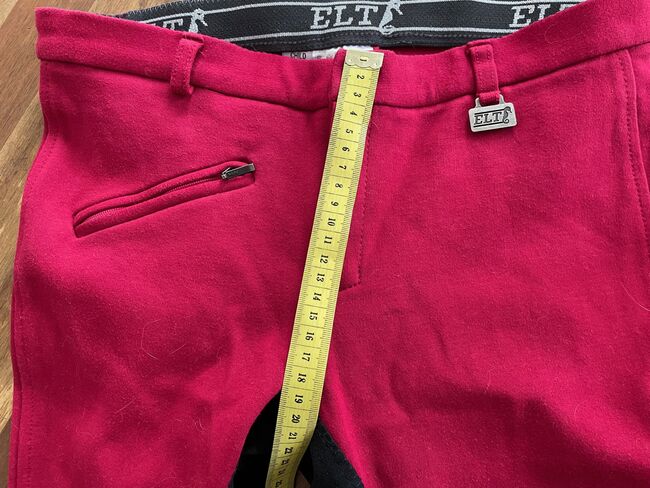 ELT Reithose Vollbesatz pink-schwarz Gr. 176, ELT, Sandra, Bryczesy dziecięce, Mönchengladbach, Image 7