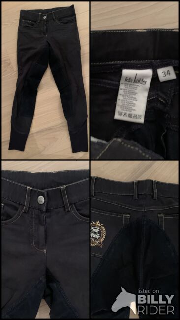 Reithose Krämer Felix Bühler, blau, Vollbesatz, 34, Damen, Felix Bühler, Krämer, Beatrice, Bryczesy, Kleinmachnow, Image 5