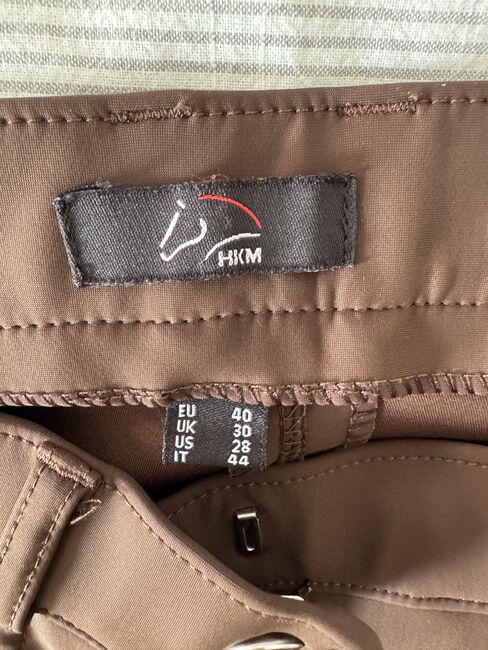 Reithose/Reitleggings HKM Gr. 40, HKM, Maike, Bryczesy, Titz, Image 2