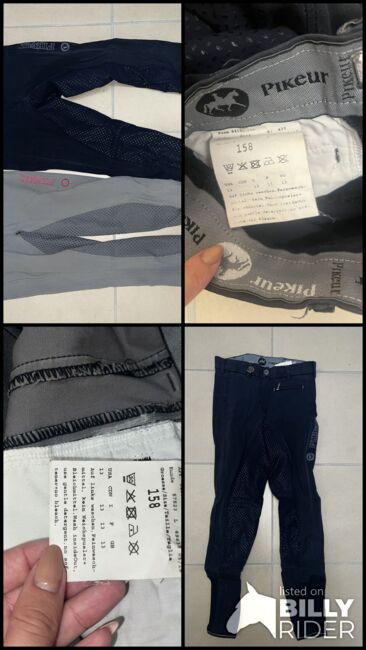 Pikeur Reithose grau und blau, Pikeur , Melina , Bryczesy dziecięce, Dinslaken, Image 9