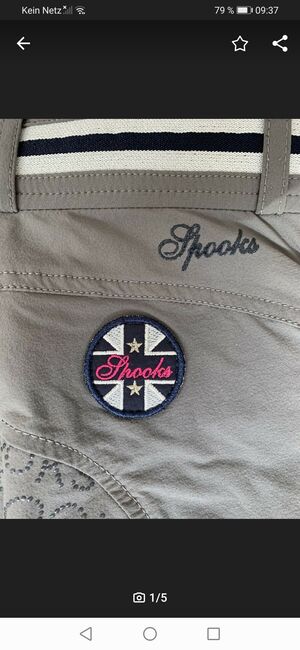 Spooks Reithose xxs xs 32 34 wNeu grau Hose Eskadron, Spooks  Reithose, S. Hamer , Bryczesy, Lensahn 