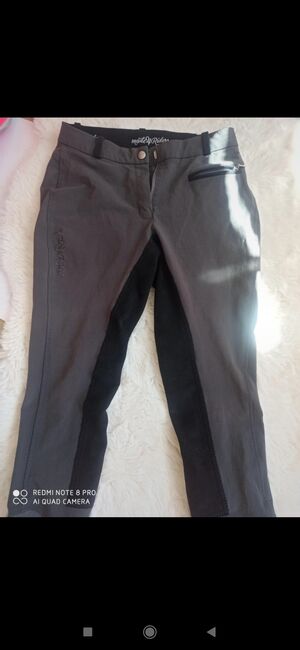 Reithose grau/schwarz, Made 4riders , Michelle, Bryczesy, Krefeld , Image 6