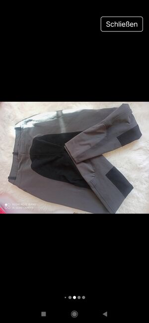 Reithose grau/schwarz, Made 4riders , Michelle, Bryczesy, Krefeld , Image 4