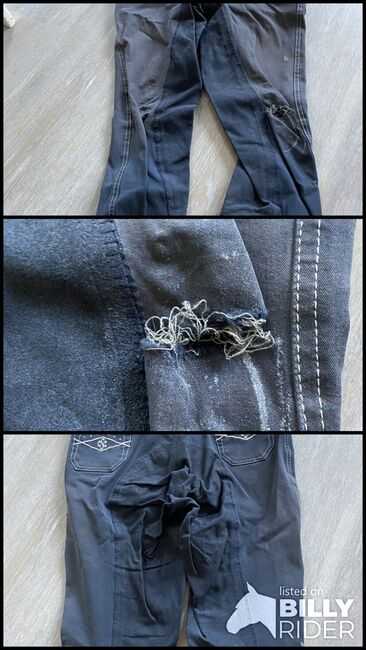 Reithose mit Loch 184, Catago Sport , Franzi , Bryczesy, Husum, Image 4
