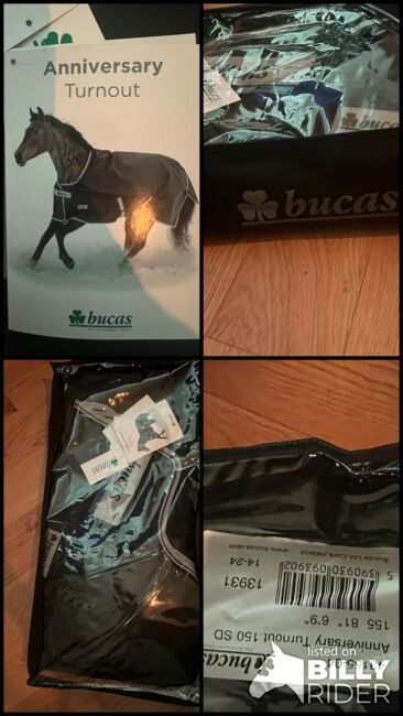 Bucas Anniversary Tournout 150g Stay dry in 155cm, Zara, Horse Blankets, Sheets & Coolers, Allersberg, Image 5