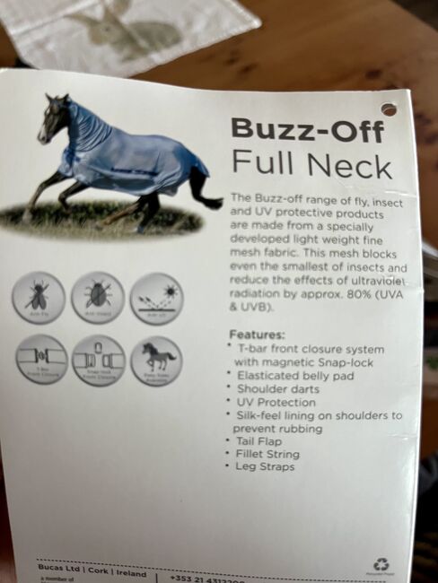 Bucas Buzz-Off FullNeck 165, Bucas Buzz-Off FullNeck , J.R., Horse Blankets, Sheets & Coolers, Dassel, Image 11
