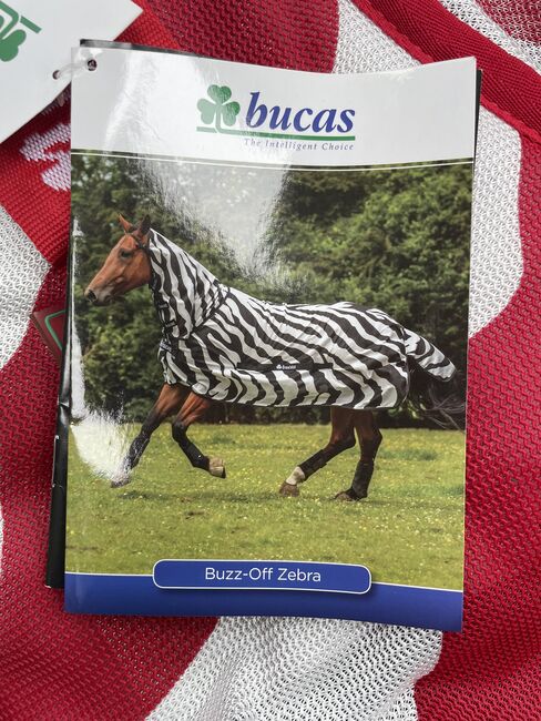 Bucas Fliegendecke/ Ekzemerdecke Zebra, Bucas Bucas Buzz-Off Zebra Full Neck, Kaatje Theile, Fly & Insect Control, Leer (Ostfriesland), Image 8
