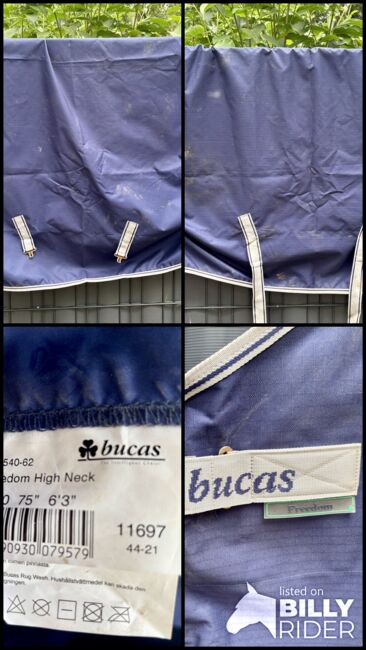 Bucas Freedom High Neck 140cm 0g, Bucas  Freedom High Neck, Isabel , Horse Blankets, Sheets & Coolers, Bochum, Image 7