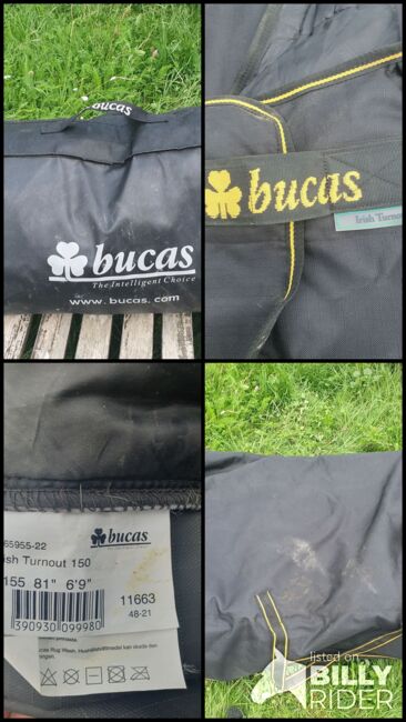 Bucas Irish Turnout, 150g, 155cm, Bucas Irish Turnout, Joana Häcker, Horse Blankets, Sheets & Coolers, Altenriet, Image 6