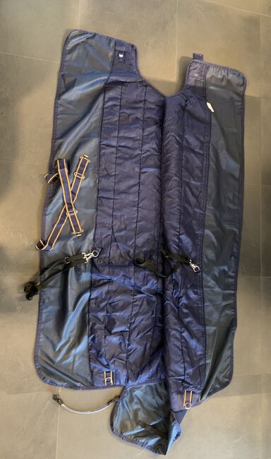 Bucas Irish Turnout 300gr navy gold 165, Bucas Irish Turnout Extra 300gr, Celia, Horse Blankets, Sheets & Coolers, Muggensturm , Image 5