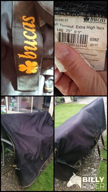 Bucas Regendecke high neck 300g 140 cm, Bucas High Neck 300 gr, Dorit Erdmann , Pferdedecken, Berlin, Abbildung 9