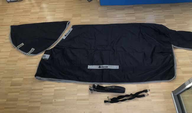 BUCAS Smartex Extra 300g mit Halsteil 155cm Winterdecke Pferdedecke Abschwitzfunktion 155 cm 6.9, Bucas Smartex Extra, Hermine, Horse Blankets, Sheets & Coolers, Bremen