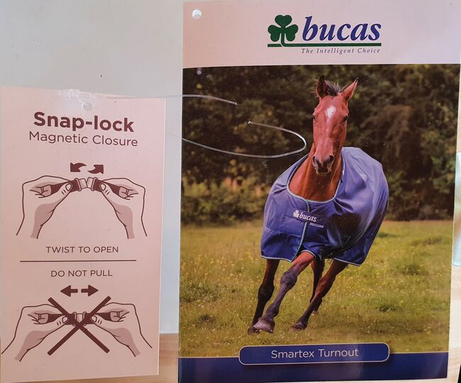 Bucas Smartex Rain Big Neck 145 cm, Bucas Smartex Rain Big Neck, Jana, Horse Blankets, Sheets & Coolers, Oldenburg (Oldenburg), Image 6