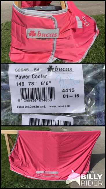 Bucas Abschwitzdecke, Bucas Power Cooler, Patty, Horse Blankets, Sheets & Coolers, Brütten, Image 4