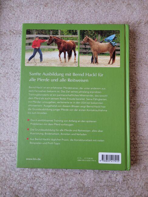 Buch Basistraining für Pferde, Bernd Hackl, Nina, Bücher, Langenpreising, Abbildung 2