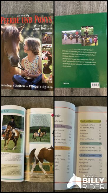 Buch „Pferde und Ponys alles rund ums reiten“, Tanja Hochhaus , Bücher, Schwarzenberg, Abbildung 5