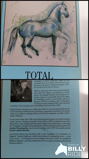 Buch Total Horsemanship, Jean Claude Racinet , Brigitte Schreiner , Books, Neuhaus am Inn, Image 3