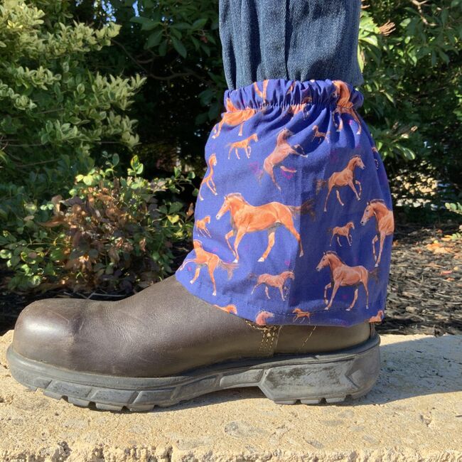 Buggez Sockenschoner RUNNING HORSES Grösse KINDER, Buggez, Maya (Swisshorseshop), Stiefelschäfte & Reitchaps, Frauenfeld