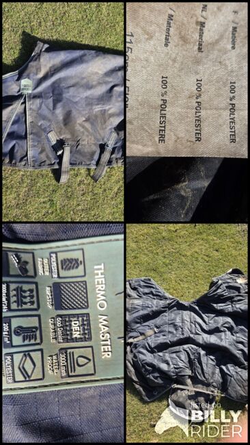 Outdoordecke Gr. 115 200g, Felix Bühler Thermomaster, Nicole , Horse Blankets, Sheets & Coolers, Neukirchen-Vluyn, Image 5