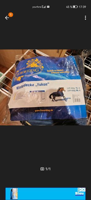 Outdoor Decke von Euroriding, Euroriding , Sendy, Horse Blankets, Sheets & Coolers, Bad Sulza 