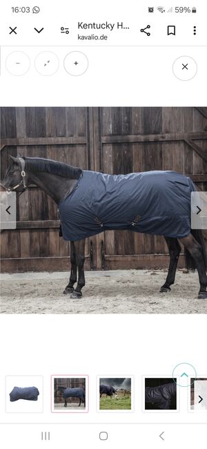 Outdoordecke Kentucky 155cm, Kentucky All Weather Hurricane, Melanie , Horse Blankets, Sheets & Coolers, Köstendorf, Image 2