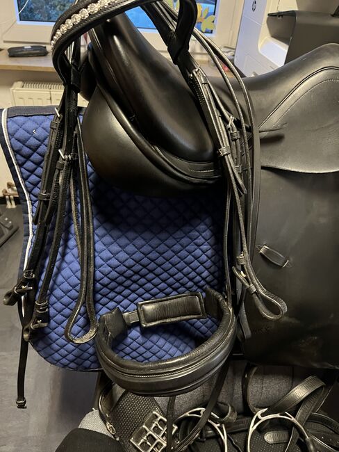 Busse  Anky Salino Dressur Sattel 17.5, Busse Anky Salino , Petra Stepholt, Dressage Saddle, Kevelaer , Image 3